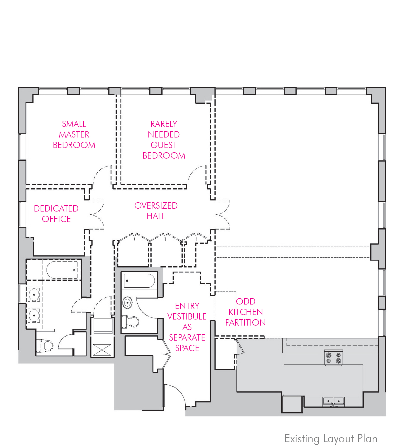 Existing Floor Plan_Flatiron Apartment